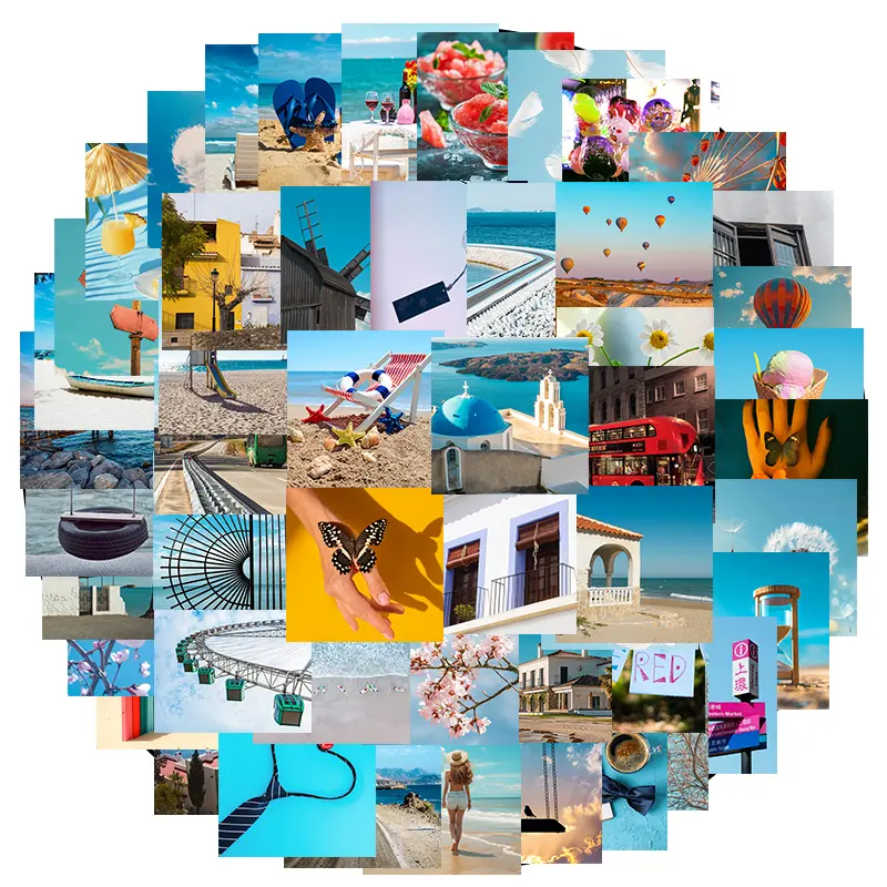 travel planner stickers manufacturer