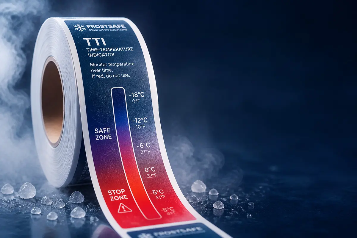 Time-Temperature Indicator Labels: How TTI Labels Keep Cold Chain Food Safe