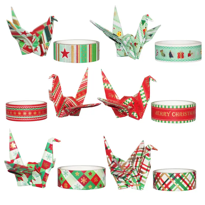 Festive decorative stickers